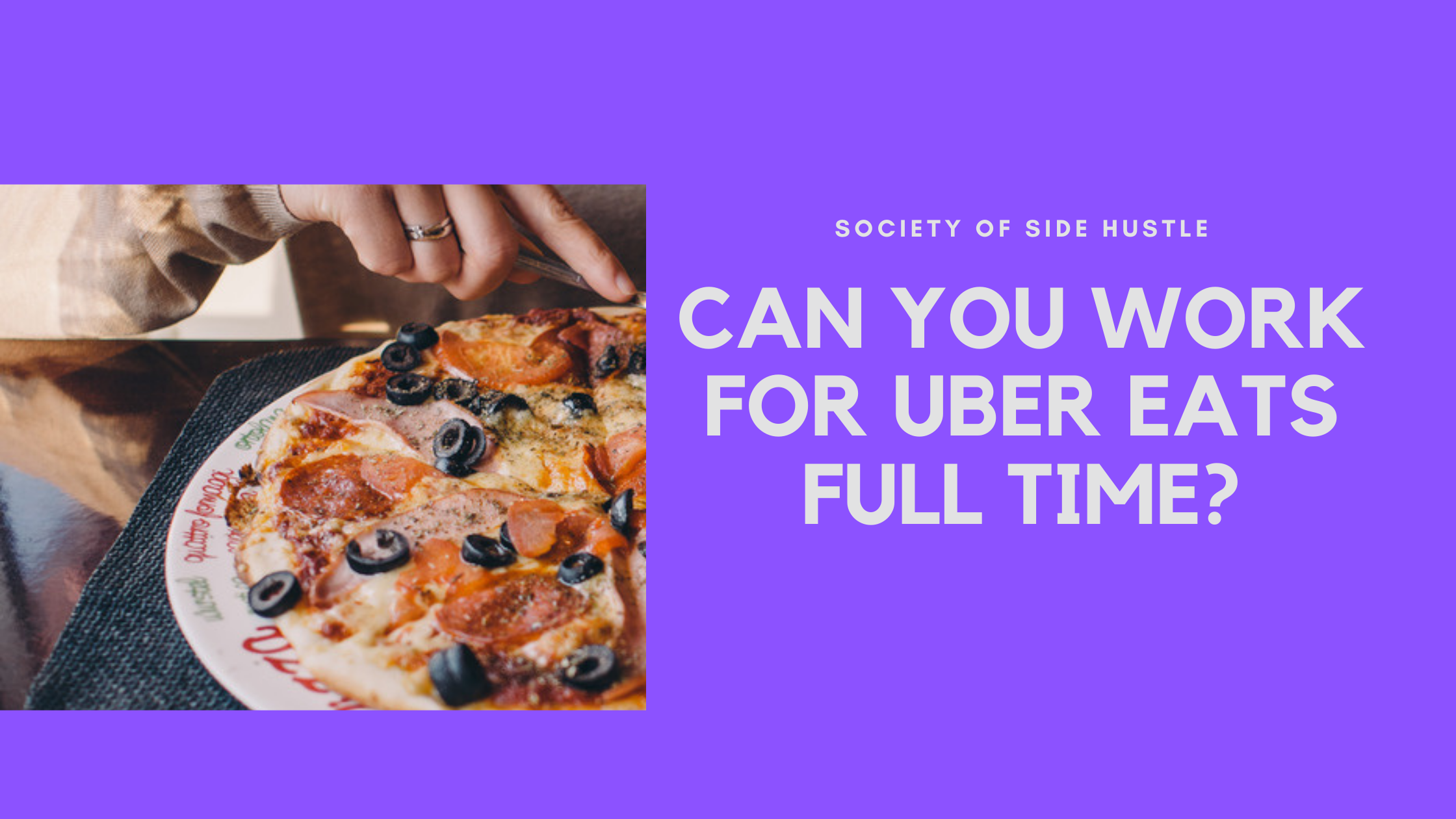 Can Uber Eats Be a Full Time Job?