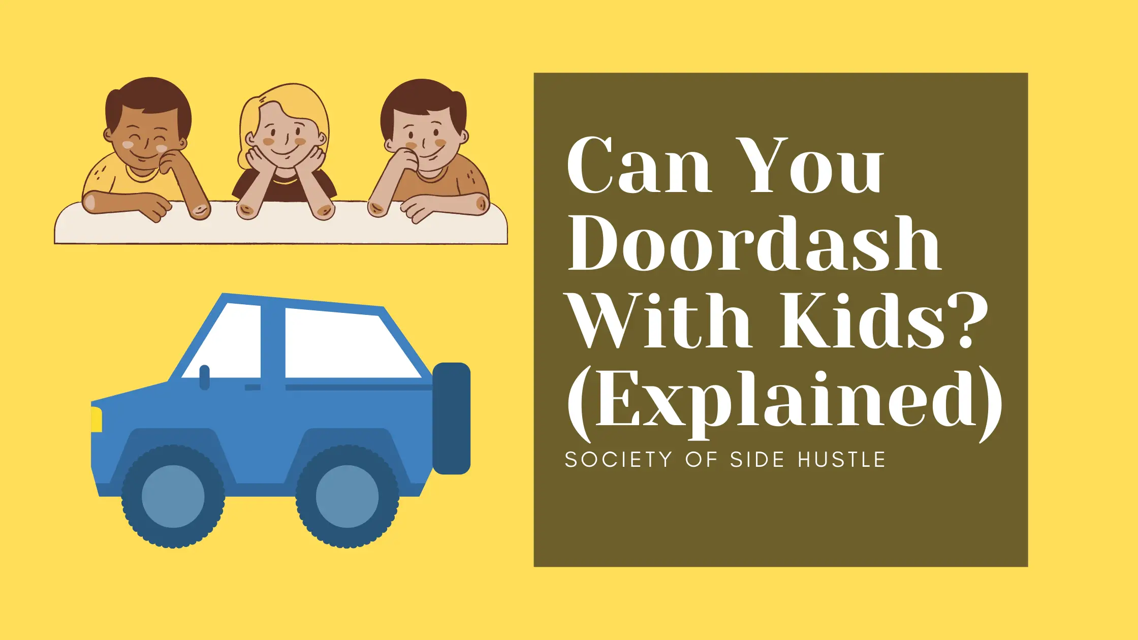 Can You Doordash With Kids? (Everything You Need To Know)