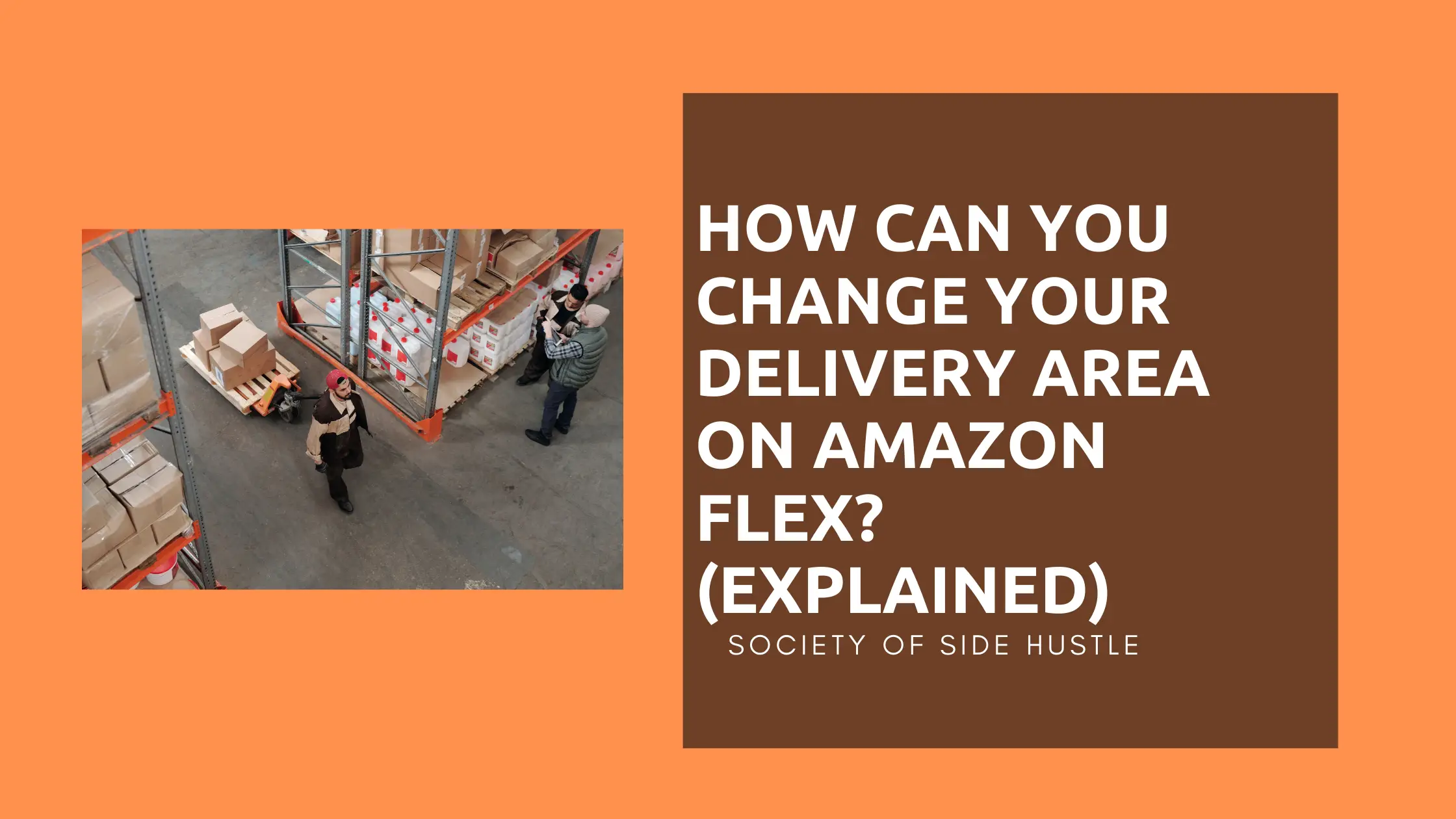 How To Change Region On Amazon Flex