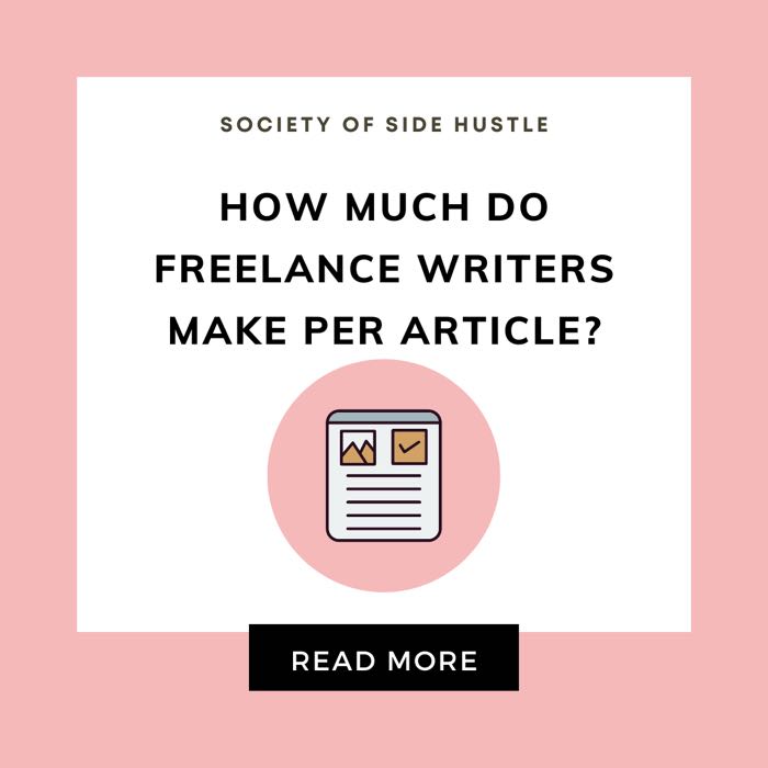 How Much Do Freelance Writers Make Per Article?