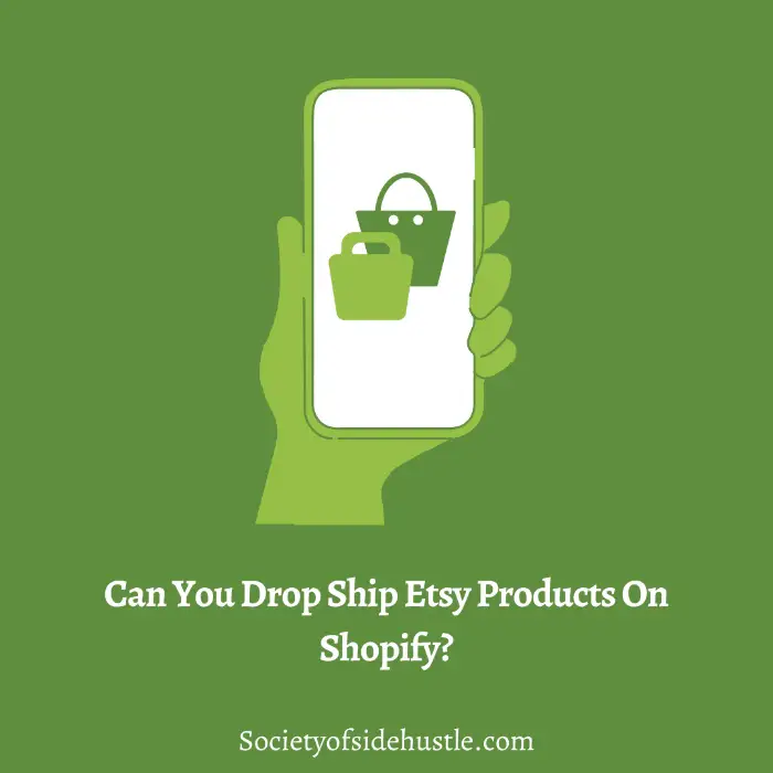 Can You Drop Ship Etsy Products On Shopify?